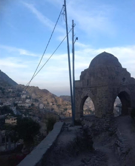 Shabazi burila place in Taizz, Yemen