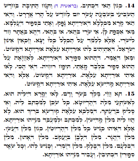 Holy Zohar text. Daily Zohar -1532