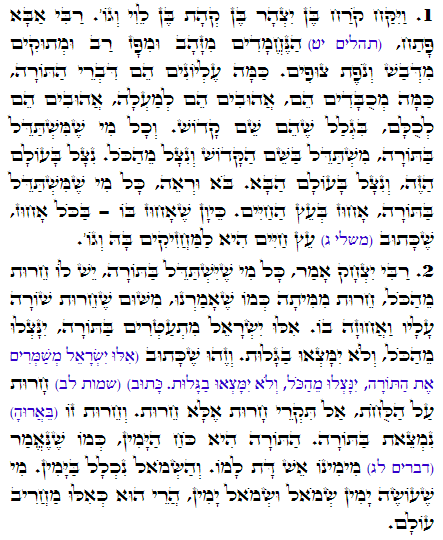 Holy Zohar text. Daily Zohar -1539