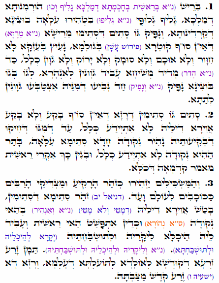 Holy Zohar text. Daily Zohar -1643
