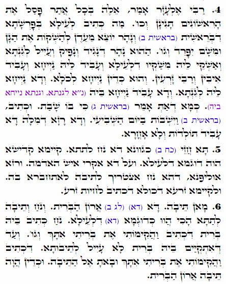 Holy Zohar text. Daily Zohar -1645