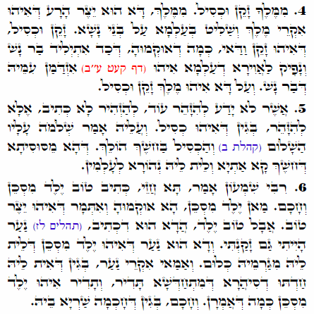 Holy Zohar text. Daily Zohar -1687