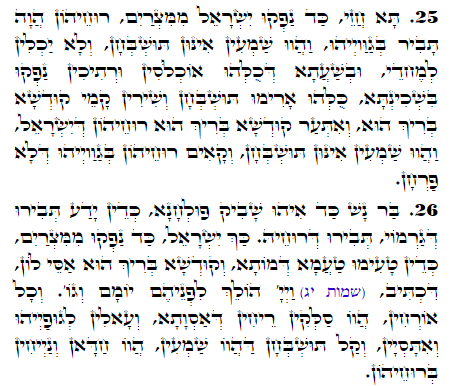 Holy Zohar text. Daily Zohar -1729