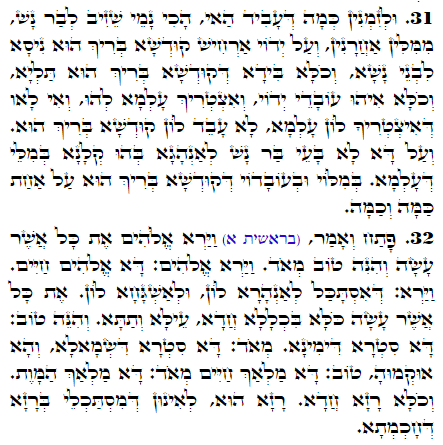 Holy Zohar text. Daily Zohar -1737