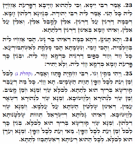 Holy Zohar text. Daily Zohar -1991