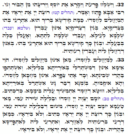 Holy Zohar text. Daily Zohar -1995