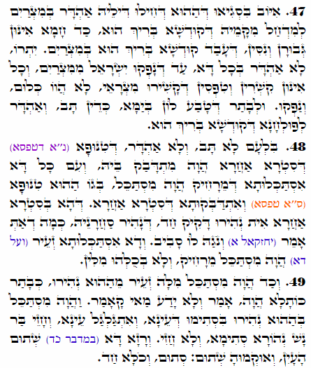 Holy Zohar text. Daily Zohar -2035