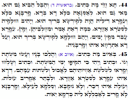Holy Zohar text. Daily Zohar -2054