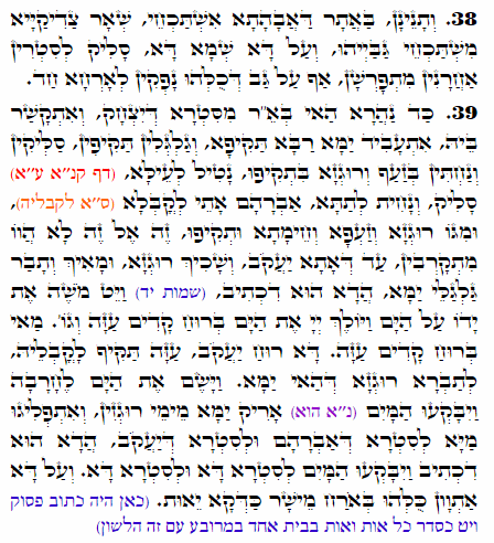 Holy Zohar text. Daily Zohar -2156