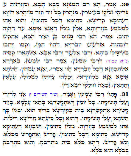 Holy Zohar text. Daily Zohar -2252