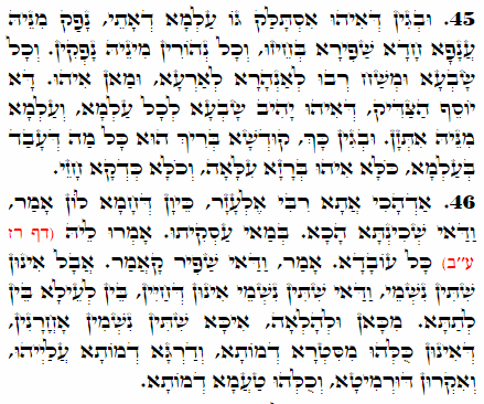 Holy Zohar text. Daily Zohar -2323