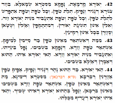 Holy Zohar text. Daily Zohar -2345