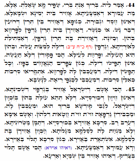 Holy Zohar text. Daily Zohar -2397