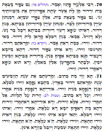 Holy Zohar text. Daily Zohar -2671