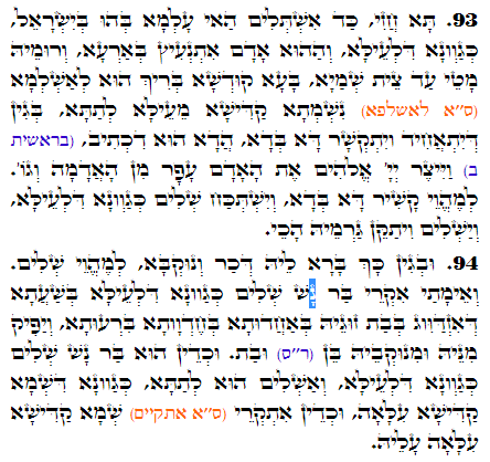 Holy Zohar text. Daily Zohar -2992