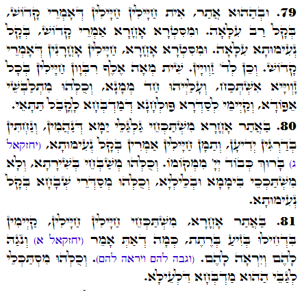 Holy Zohar text. Daily Zohar -2997