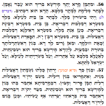 Holy Zohar text. Daily Zohar -3027