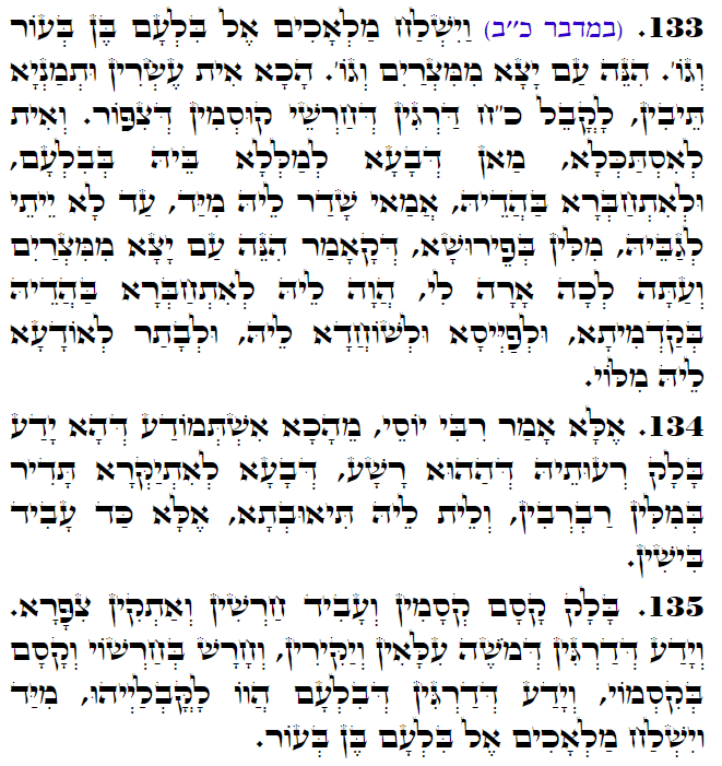 Holy Zohar text. Daily Zohar -3086