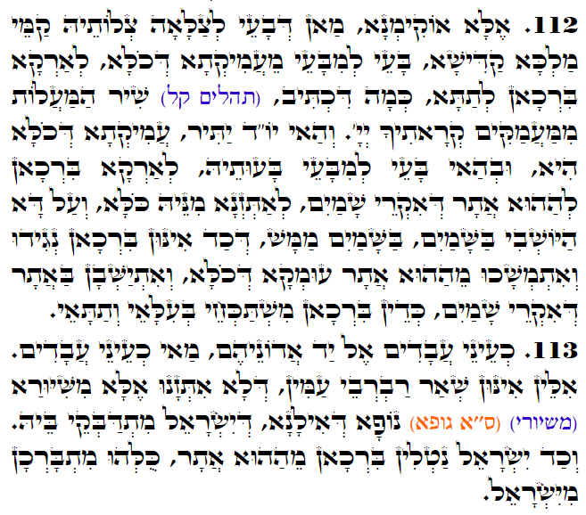 Holy Zohar text. Daily Zohar -3129