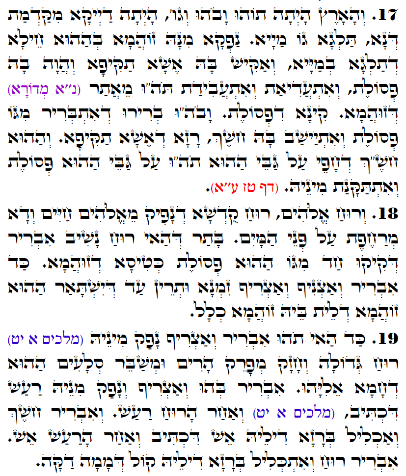 Holy Zohar text. Daily Zohar -3166