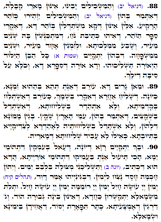 Holy Zohar text. Daily Zohar -3365