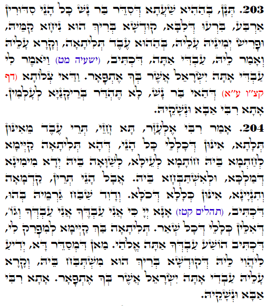 Holy Zohar text. Daily Zohar -3380