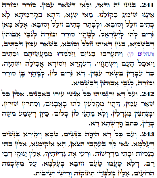 Holy Zohar text. Daily Zohar -3397