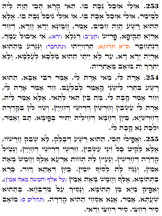 Holy Zohar text. Daily Zohar -3402