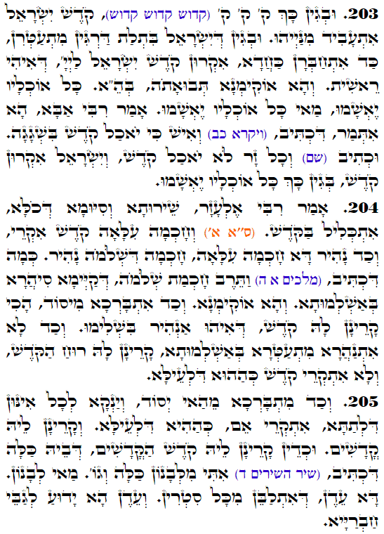 Holy Zohar text. Daily Zohar -3451