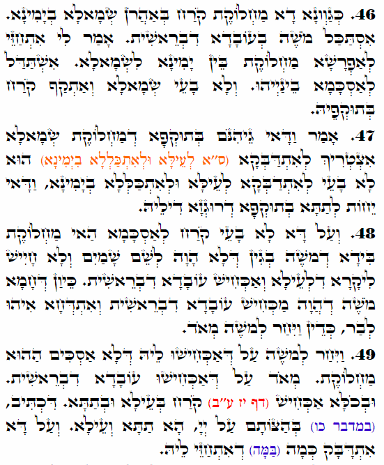 Holy Zohar text. Daily Zohar -3467