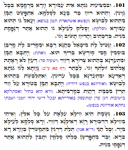 Holy Zohar text. Daily Zohar -3477