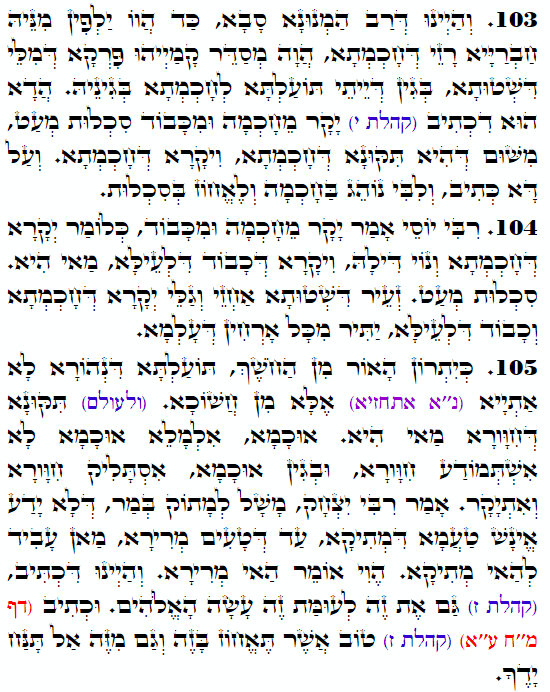 Holy Zohar text. Daily Zohar -3621