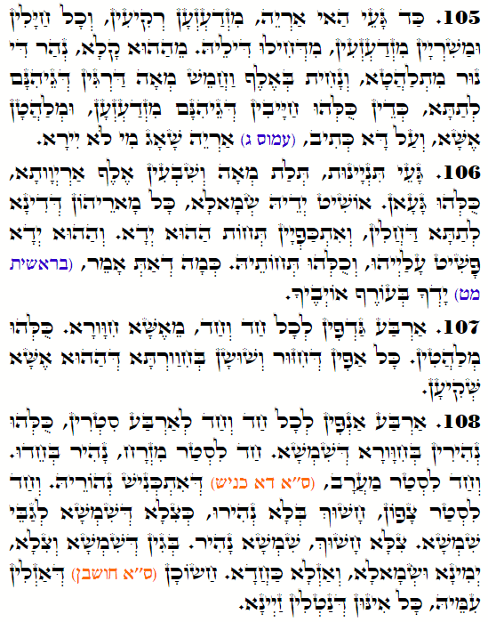 Holy Zohar text. Daily Zohar -3655