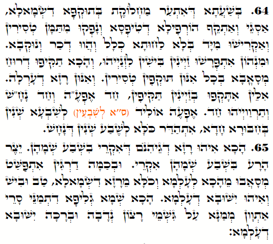 Holy Zohar text. Daily Zohar -3744