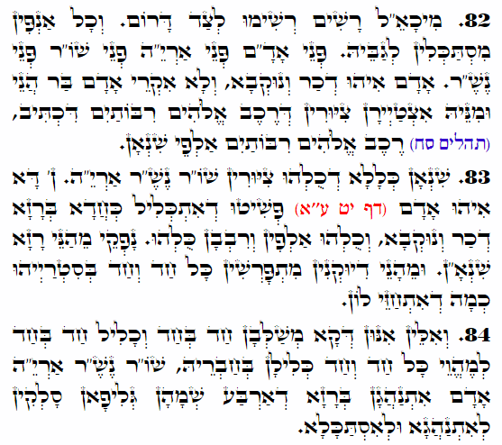 Holy Zohar text. Daily Zohar -3751
