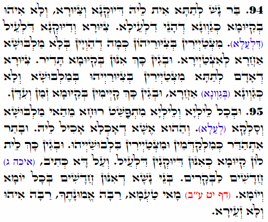 Holy Zohar text. Daily Zohar -3755