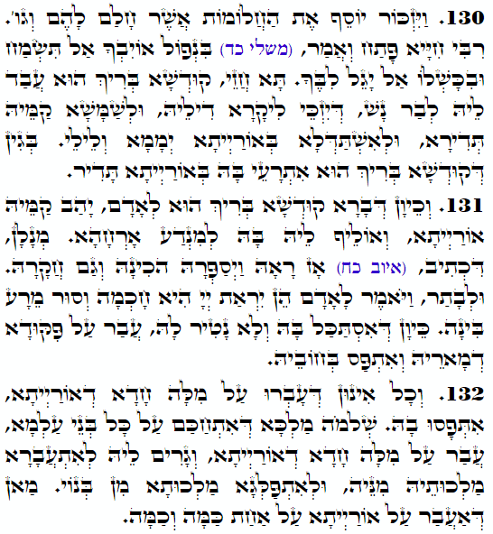 Holy Zohar text. Daily Zohar -3810
