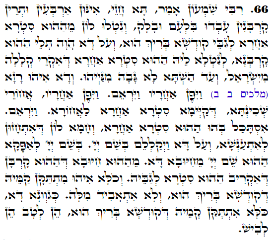 Holy Zohar text. Daily Zohar -3887