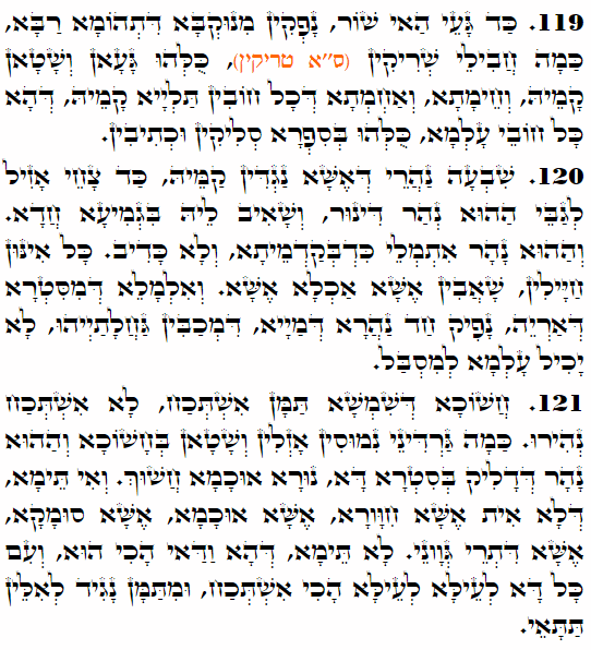 Holy Zohar text. Daily Zohar -3971