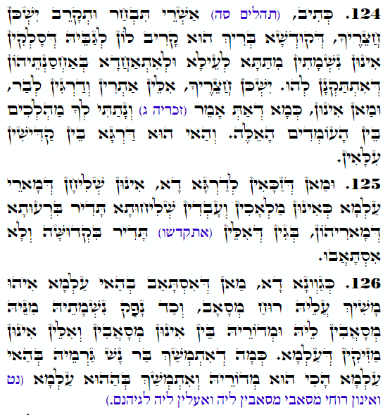 Holy Zohar text. Daily Zohar -4098