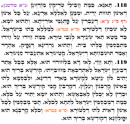 Holy Zohar text. Daily Zohar -4233