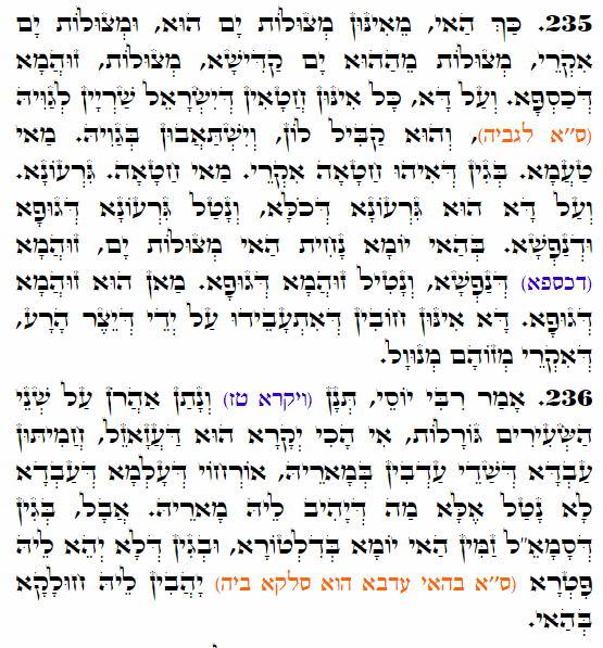 Holy Zohar text. Daily Zohar -4252