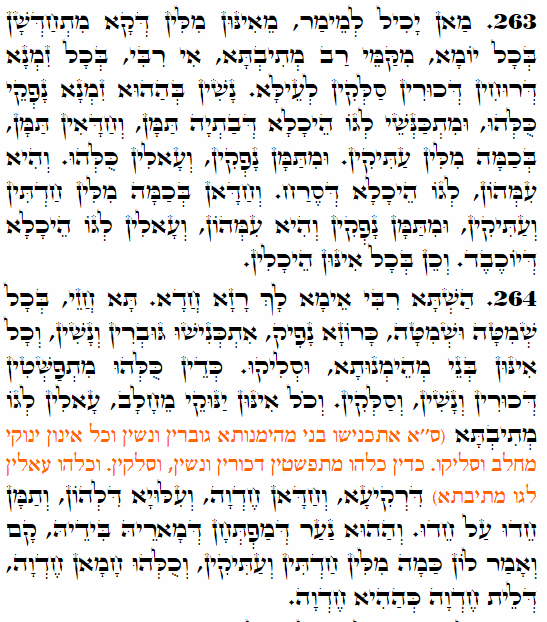 Holy Zohar text. Daily Zohar -4299
