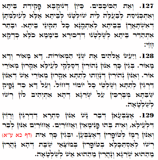 Holy Zohar text. Daily Zohar -4340