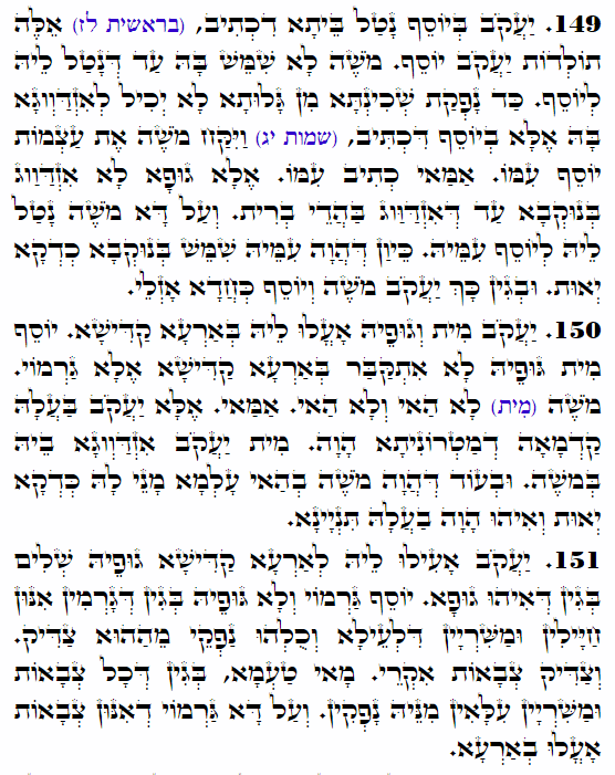 Holy Zohar text. Daily Zohar -4348