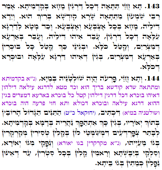 Holy Zohar text. Daily Zohar -4451