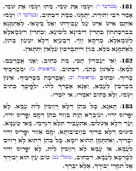 Holy Zohar text. Daily Zohar -4583