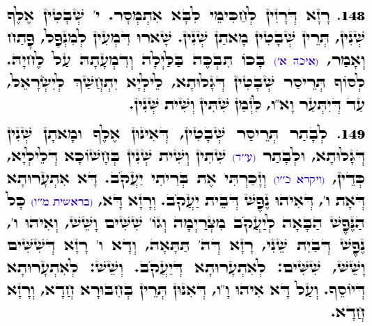 Holy Zohar text. Daily Zohar -4757