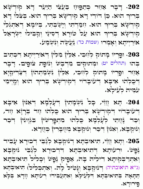 Daily Zohar -4989 Scanning from right to left top to bottom Holy Zohar text. Daily Zohar -4989