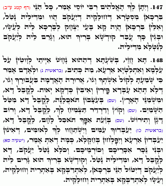 Holy Zohar text. Daily Zohar -5006